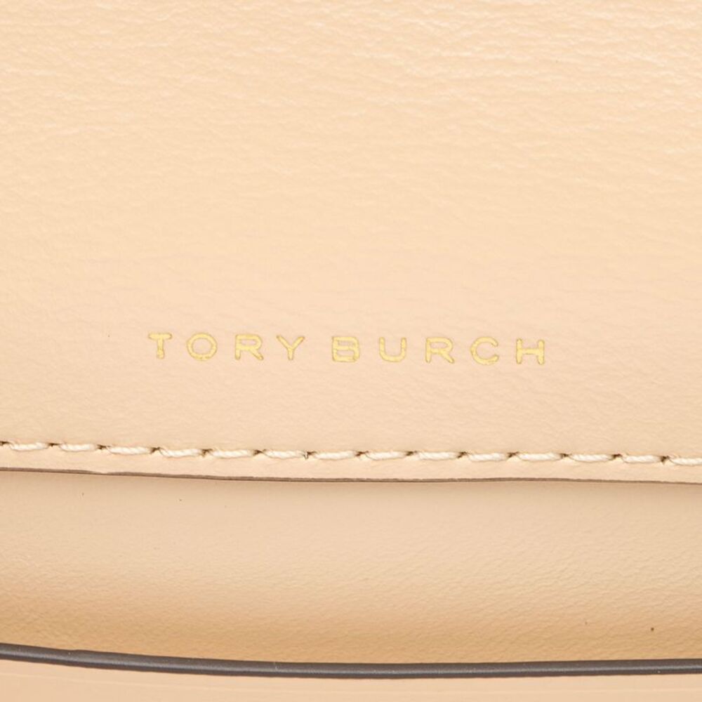 Tory Burch Quilted Leather Crystal Kira Mini Flap Bag - Picture 7 of 11